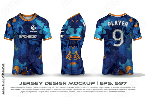 Jersey design sublimation t shirt Premium geometric pattern Incredible Vector collection for Soccer football racing cycling gaming motocross sports