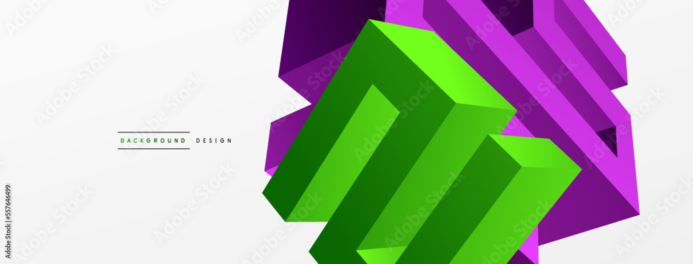 3d line geometric creative abstract background. Trendy techno business template for wallpaper, banner, background or landing 3d line geometric creative abstract background. Trendy techno business template for wallpaper, banner, background or landing