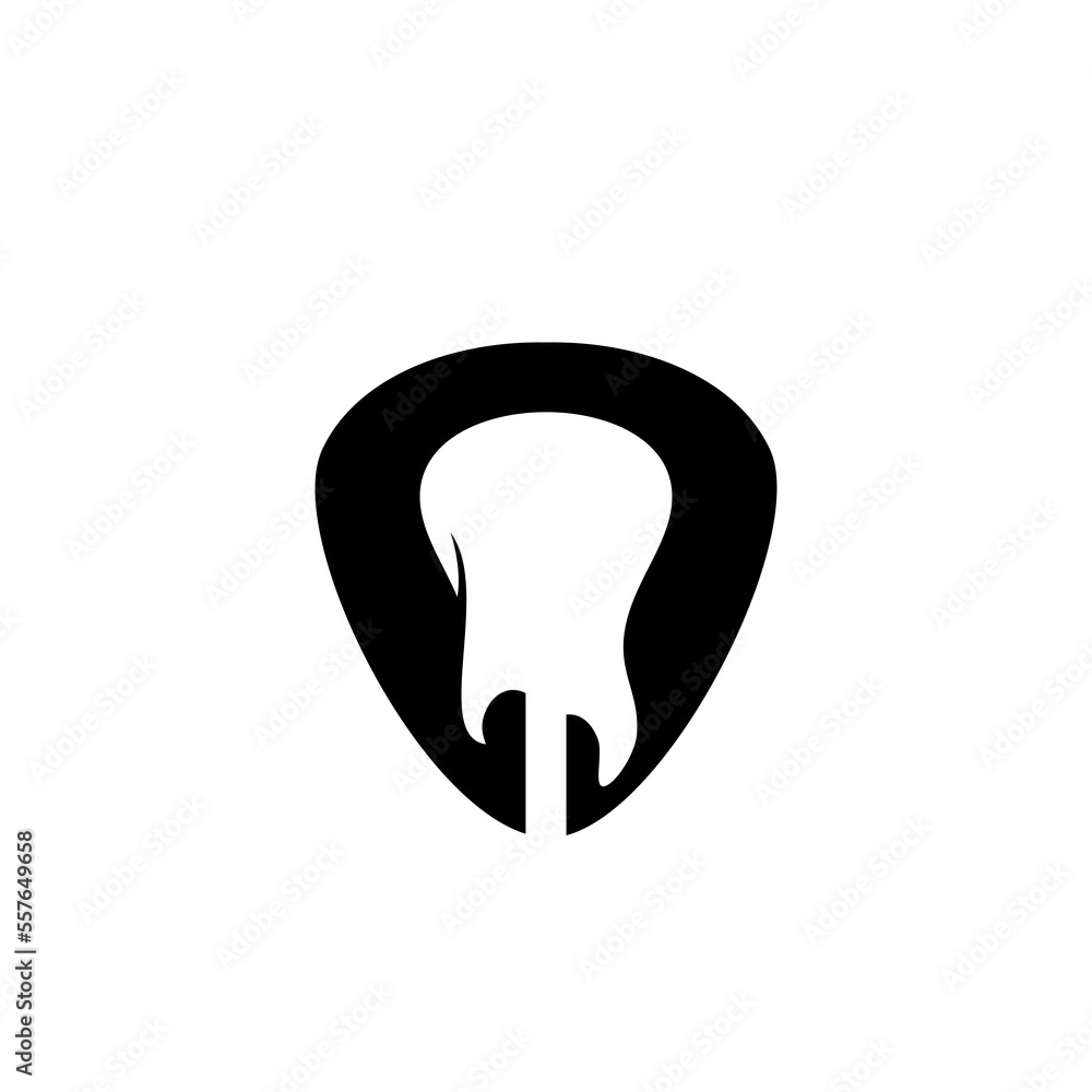 Instrument Guitar Pick Emblem for Rock Music Band or Guitarist Logo Label logo design Instrument Guitar Pick Emblem for Rock Music Band or Guitarist Logo Label logo design