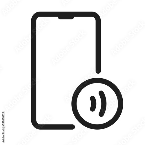 smartphone signal circle