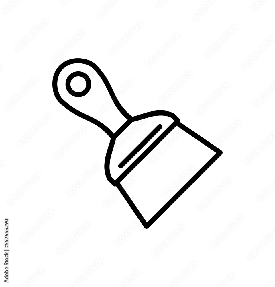 scraper icon vector illustration logo template for many purpose. Isolated on white background. scraper icon vector illustration logo template for many purpose. Isolated on white background.