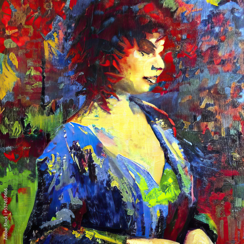 girl in the park
