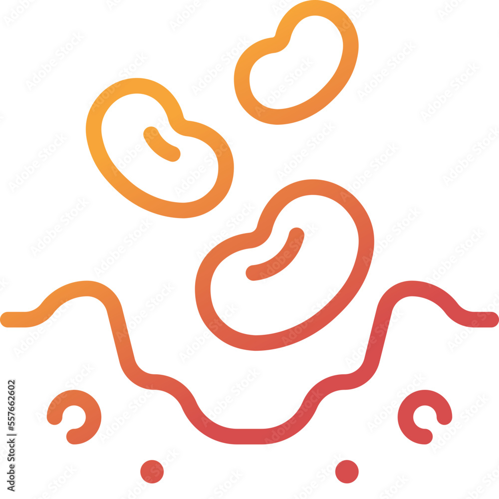 seed gradient line icon seed gradient line icon