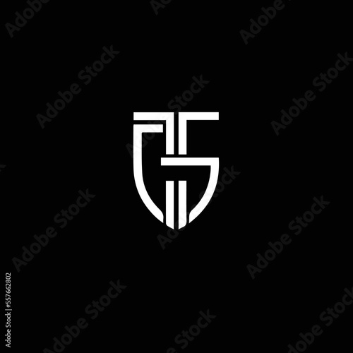 GT TG Logo Design, Creative Minimal Letter TG GT Monogram