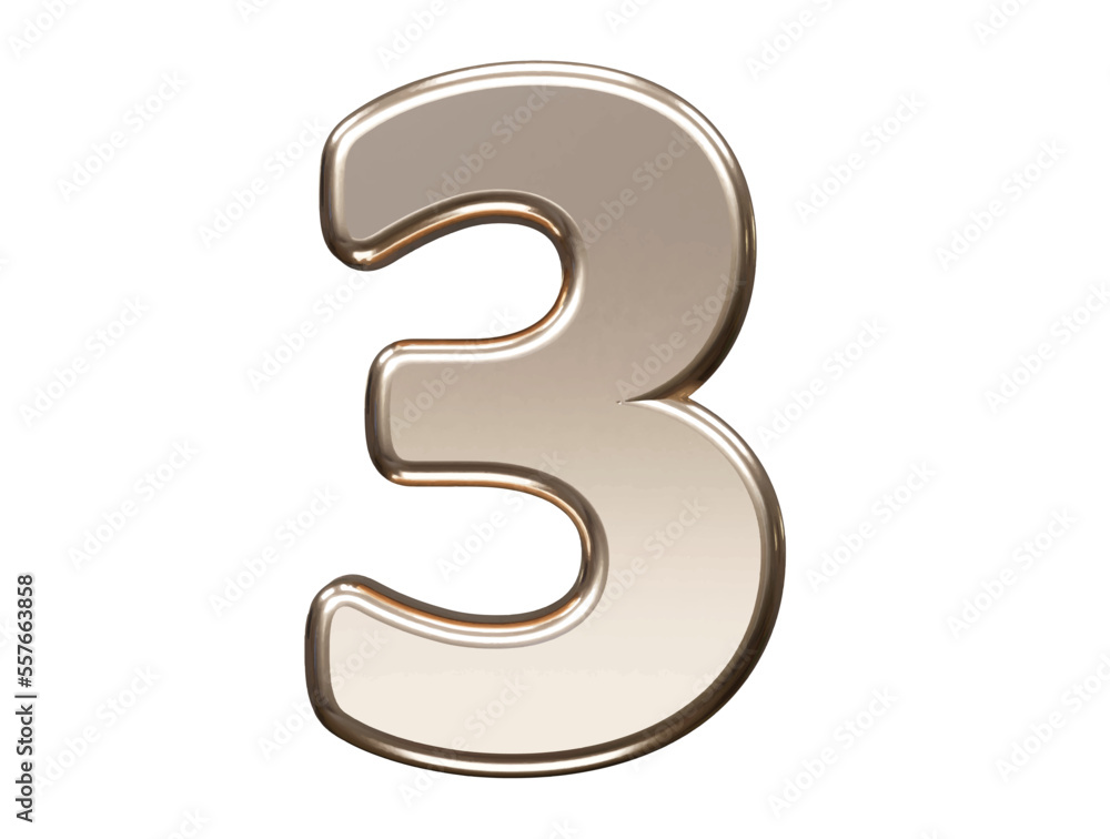 Number text effect vector illustration Number text effect vector illustration