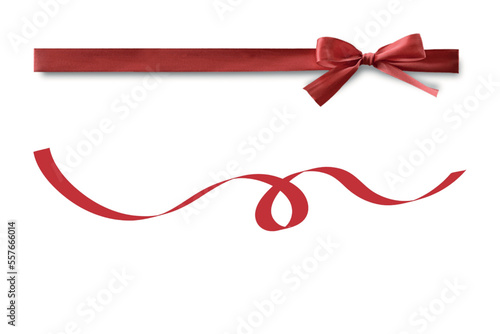 Two beautiful ribbons for presents and decoration.