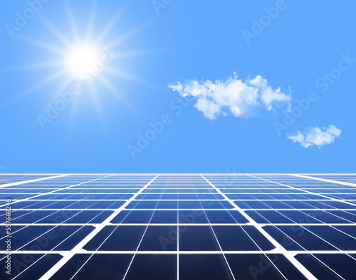 Solar panels on the roof,energy of natural ,Solar cells energy is a renewable energy source electrical energy. Green and clean energy. Green circular Economy governance environment.
