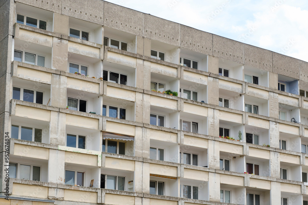 Plattenbau, Potsdam, Brandenburg, Deutschland, Europa Plattenbau, Potsdam, Brandenburg, Deutschland, Europa