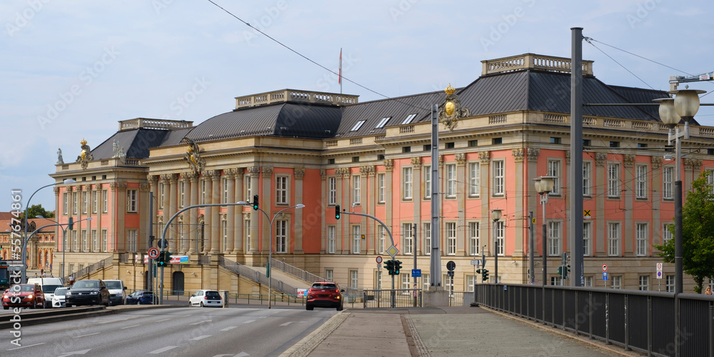 Neuer Landtag, Potsdam, Brandenburg, Deutschland, Europa