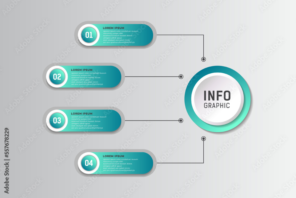 Infographic design template. Business data visualization. Process chart. Abstract elements of graph, diagram with steps, options, parts or processes. Vector business template for presentation Infographic design template. Business data visualization. Process chart. Abstract elements of graph, diagram with steps, options, parts or processes. Vector business template for presentation