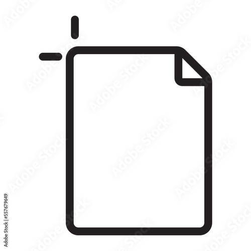 artboard line icon