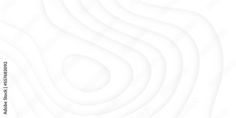 Abstract wavy line 3d paper cut white background. Topographic canyon geometric map relief texture with curved layers and shadow. Abstract realistic papercut decoration textured with wavy layers Abstract wavy line 3d paper cut white background. Topographic canyon geometric map relief texture with curved layers and shadow. Abstract realistic papercut decoration textured with wavy layers
