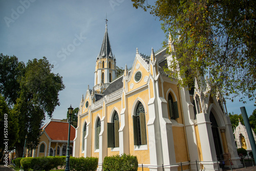 THAILAND AYUTTHAYA WAT NIWET THAMMAPRAWAT photo