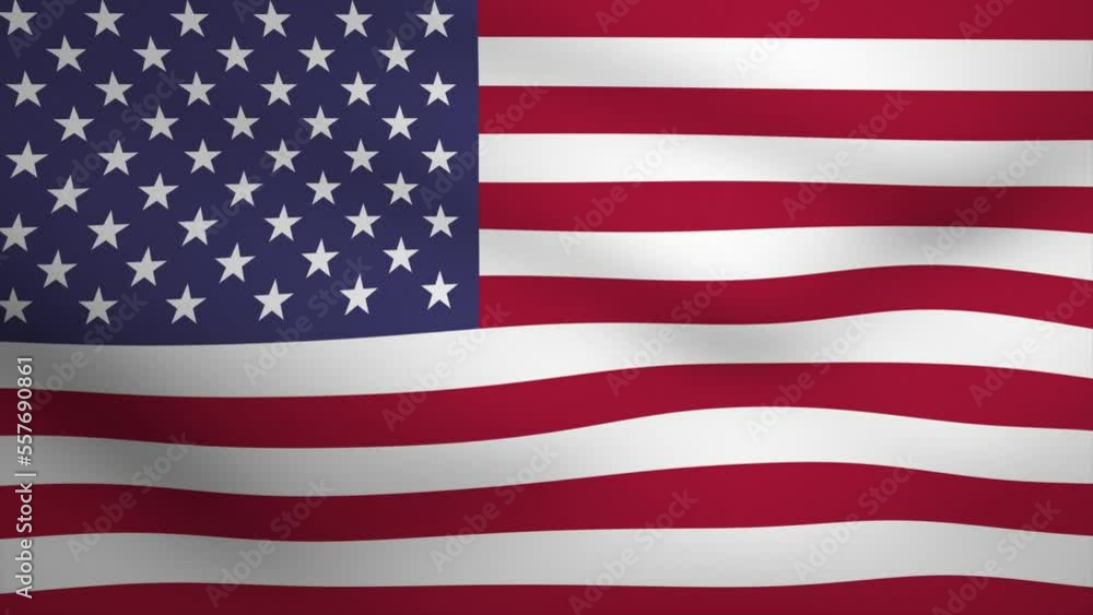 USA Waving Flag Background Animation. Looping seamless 3D animation. Motion Graphic USA Waving Flag Background Animation. Looping seamless 3D animation. Motion Graphic