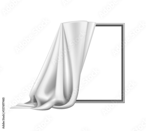 Realistic Cloth Covered Mirror