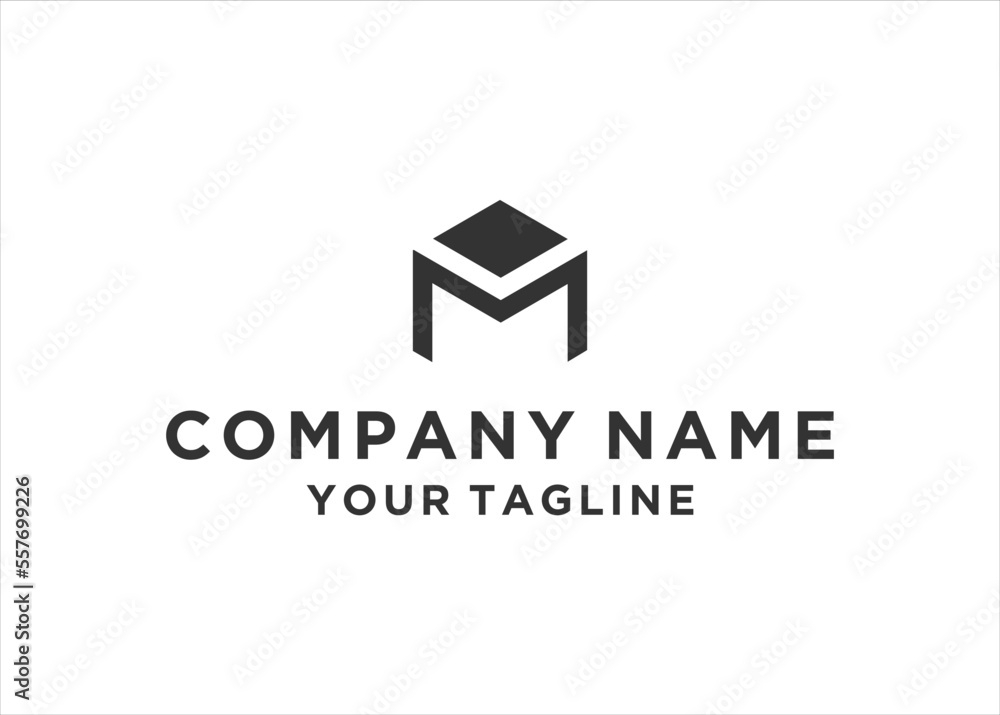 letter m logo design vector illustration template letter m logo design vector illustration template