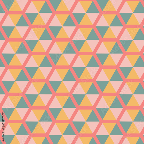 Abstract geometric background for textile