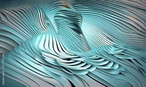 abstract blue black wavy background