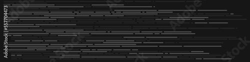 Code on screen vector illustration, flat cartoon coding lines simulation