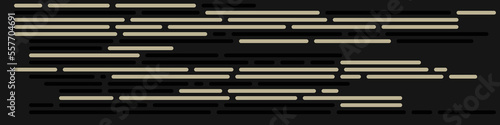 Code on screen vector illustration, flat cartoon coding lines simulation