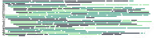 Code on screen vector illustration, flat cartoon coding lines simulation