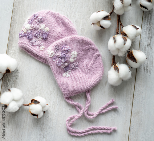 knitted newborn baby clothes