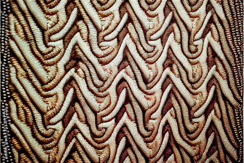 Close up woolen knitted pat...