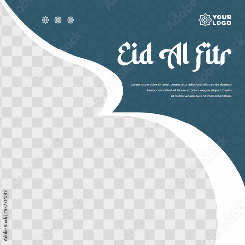 ramadan Eid Al Fitr social media posts collection banner template