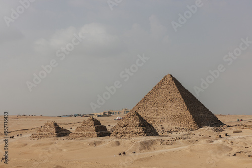 Pyramid of Menkaure in Cairo, Egypt photo