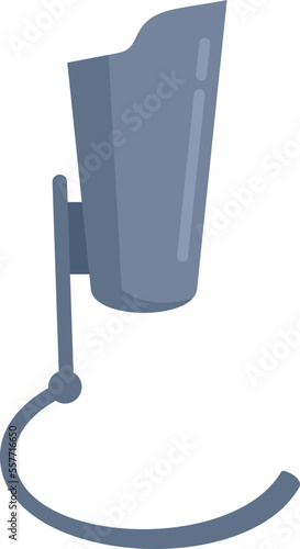 Artificial leg icon. Flat illustration of Artificial leg vector icon for web design isolated