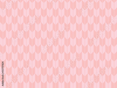矢絣模様の背景イラスト（ピンク）