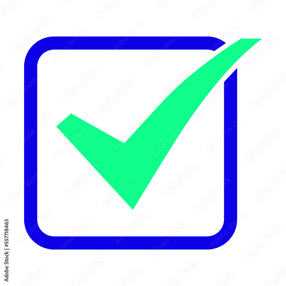 Check Mark on Transparent Background Check Mark on Transparent Background