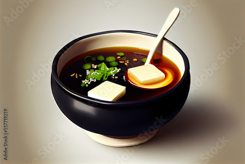 Japanese Miso Soup food