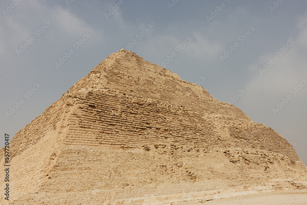 The Step Pyramid of Djoser in Saqqara, Egypt The Step Pyramid of Djoser in Saqqara, Egypt