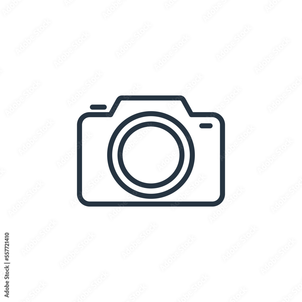Camera Photography Icon Vector Template Camera Photography Icon Vector Template