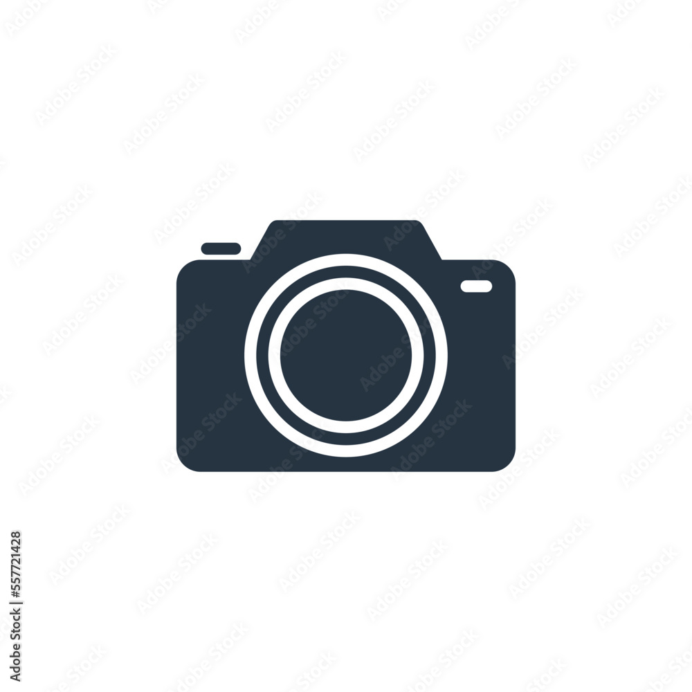 Camera Photography Icon Vector Template Camera Photography Icon Vector Template