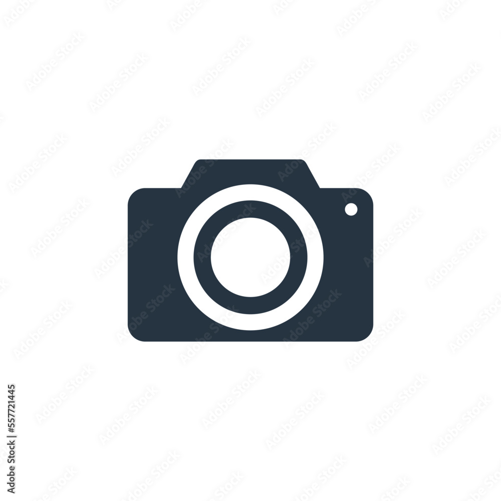 Camera Photography Icon Vector Template Camera Photography Icon Vector Template