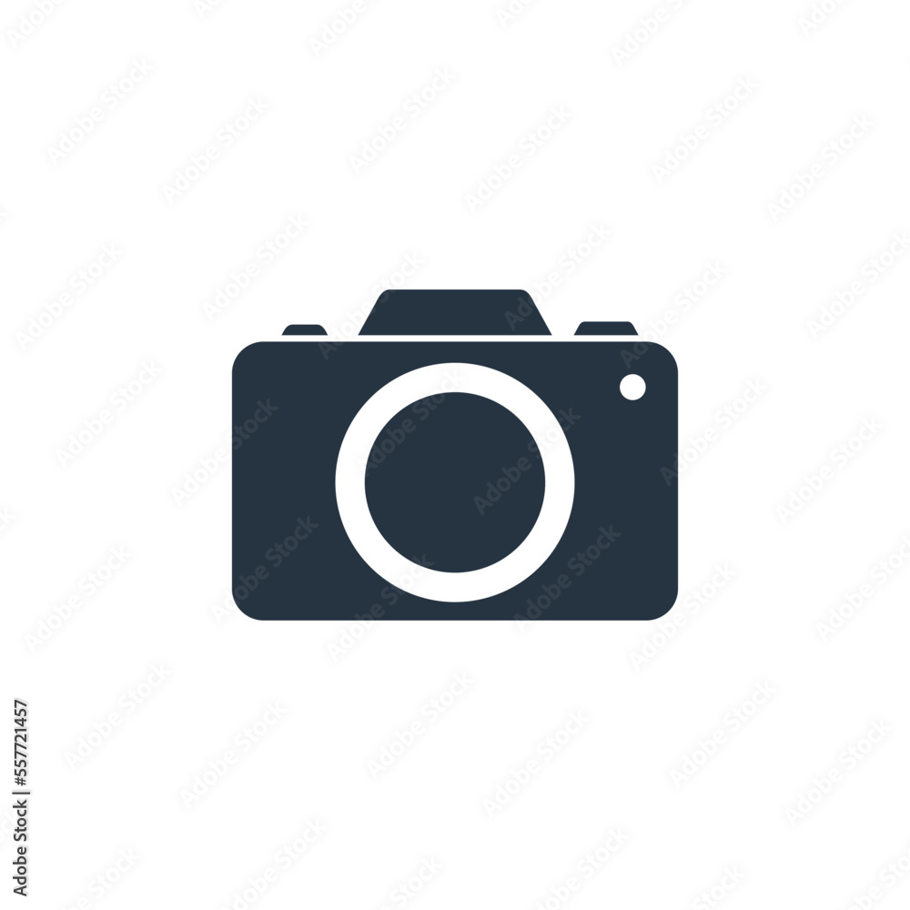 Camera Photography Icon Vector Template Camera Photography Icon Vector Template