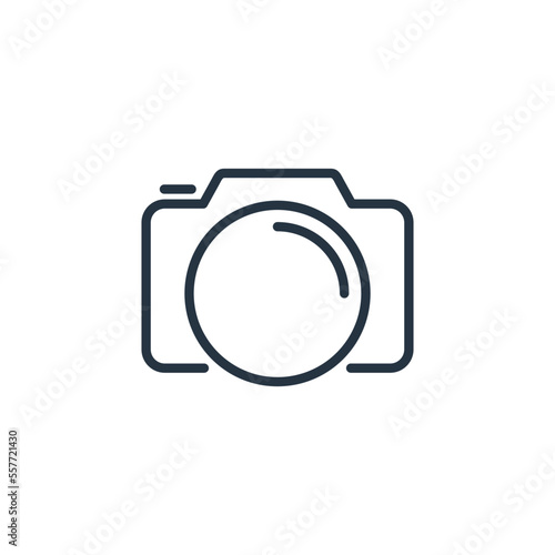 Camera Photography Icon Vector Template