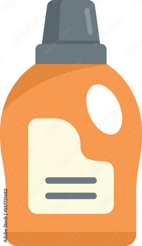 Softener wash icon. Flat illustration of Softener wash vector icon for web design isolated Softener wash icon. Flat illustration of Softener wash vector icon for web design isolated