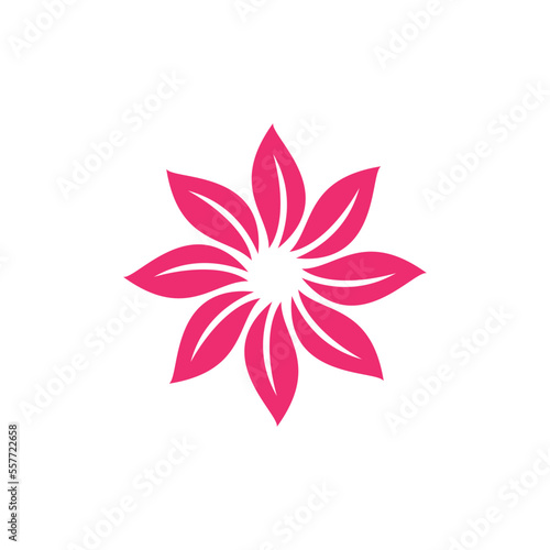 Abstract Flower Decoration Mandala Vector Logo Template