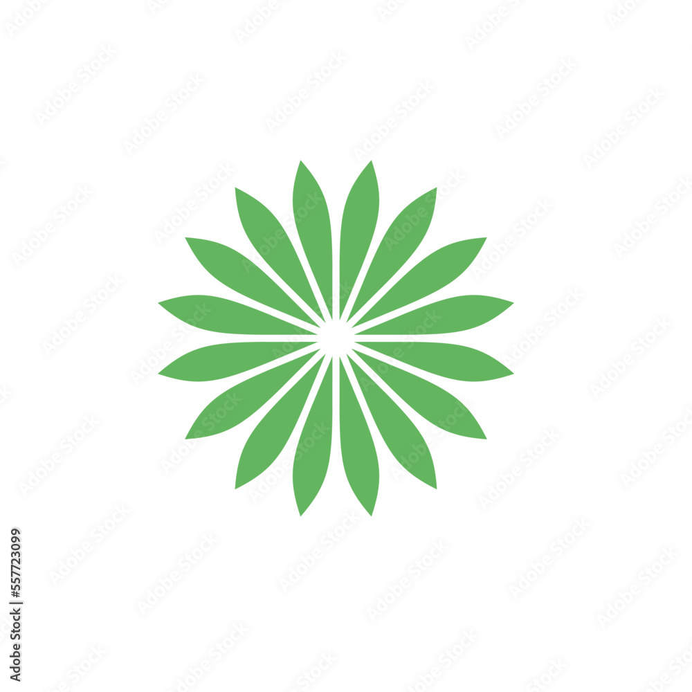 Abstract Flower Decoration Mandala Vector Logo Template Abstract Flower Decoration Mandala Vector Logo Template