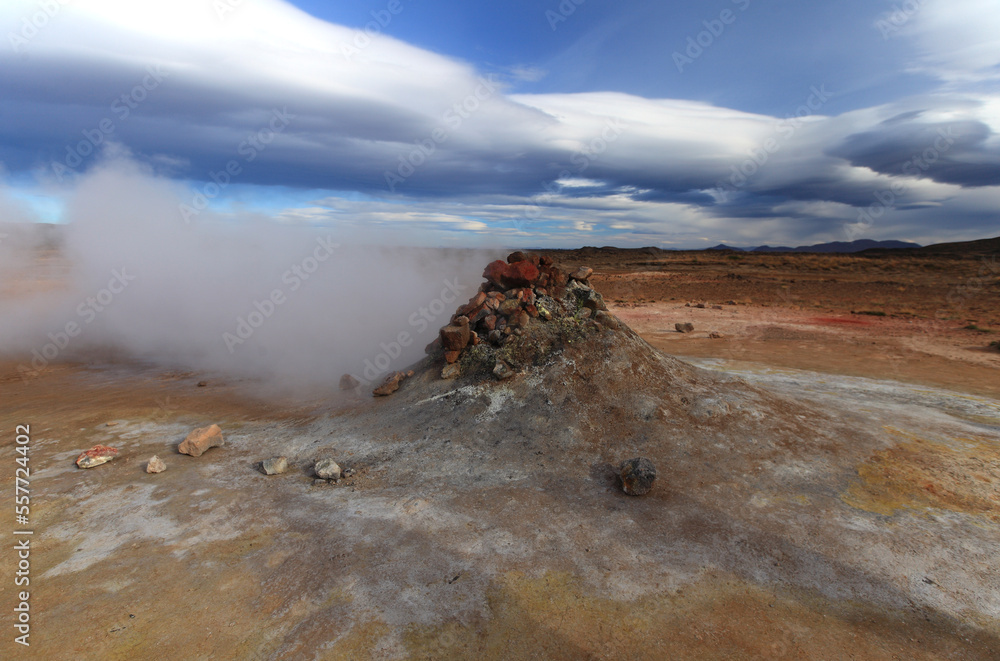 The Krafla volcanic area, Iceland The Krafla volcanic area, Iceland