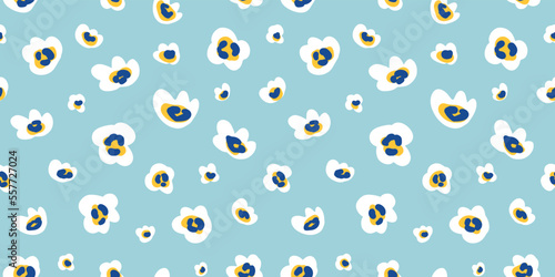 Cute floral seamless pattern