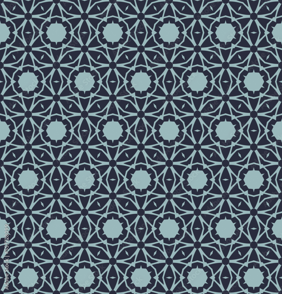 Fototapeta premium Geometric pattern. Seamless vector background. Ethnic graphic design.