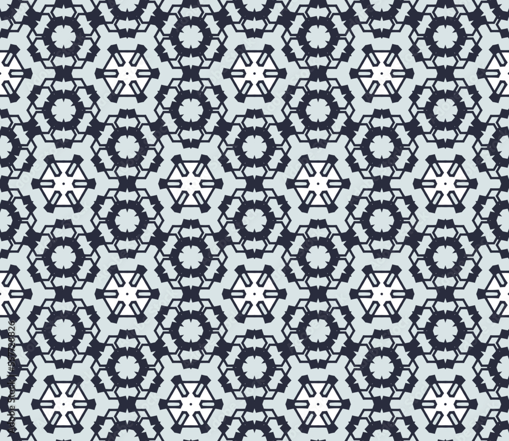 Geometric pattern. Seamless vector background. Ethnic graphic design.	