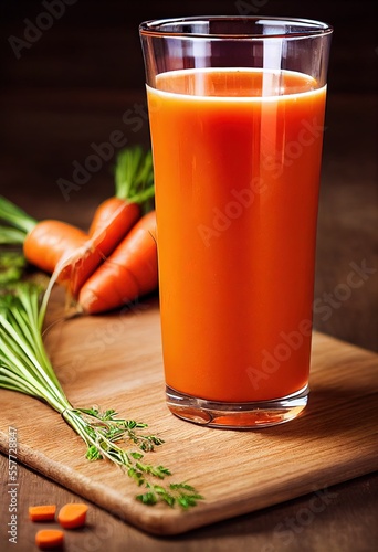 Glasses of Carrot Juice  (G...