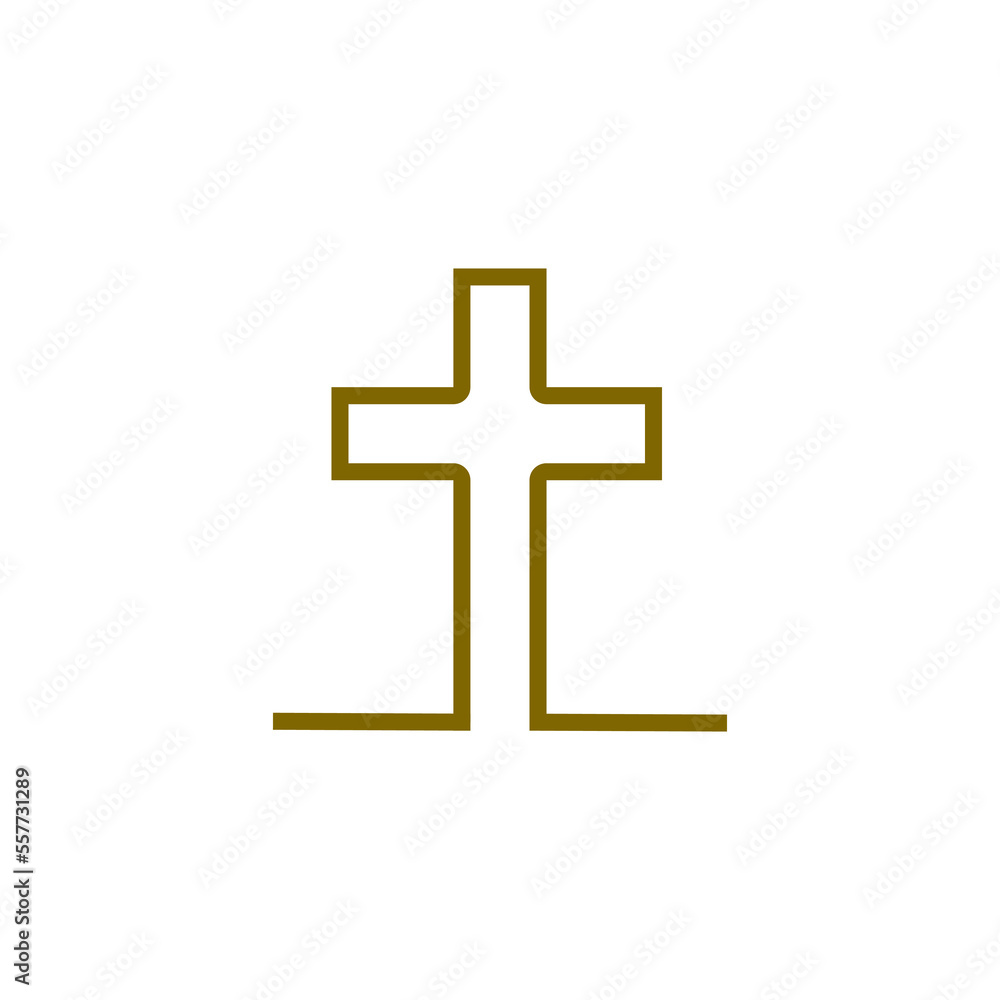 Symbol christianity and shape christian sign Symbol christianity and shape christian sign