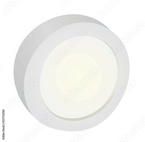 Led light frame. vector illustration