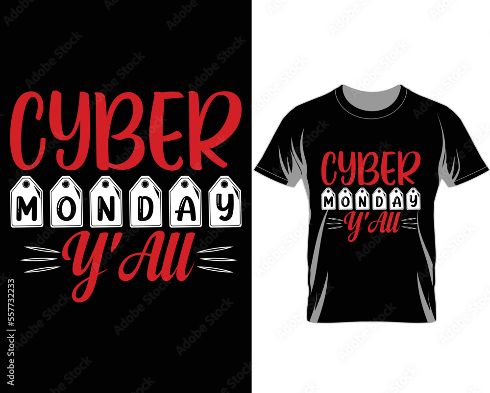 Black Friday t shirt design vector